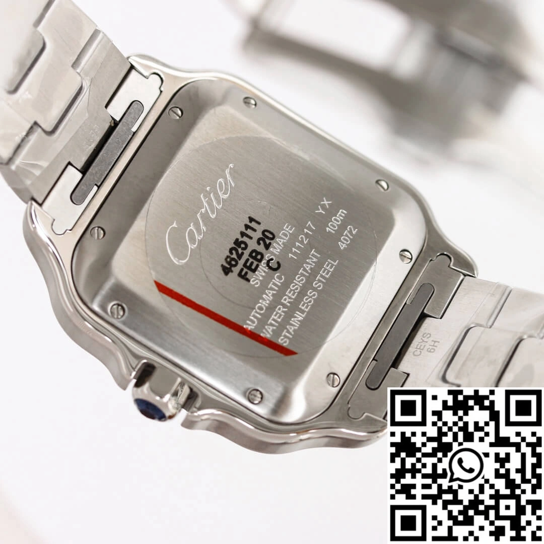Santos De Cartier GF Factory Stainless Steel Blue Dial