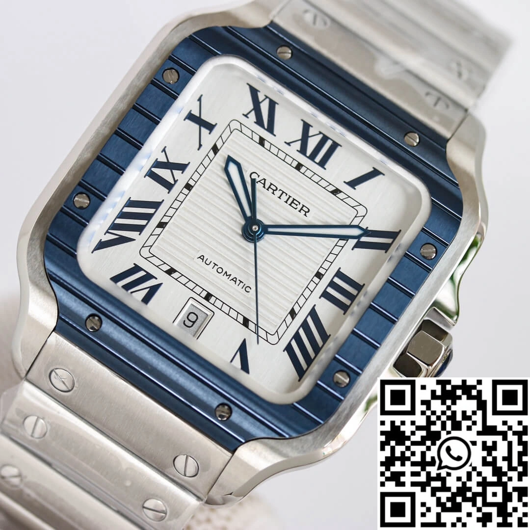 Santos De Cartier GF Factory Stainless Steel Strap