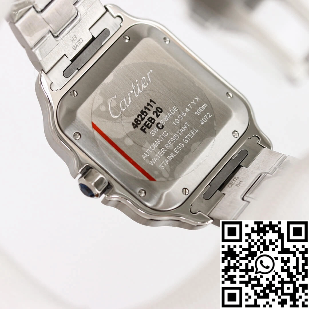 Santos De Cartier GF Factory Stainless Steel Strap