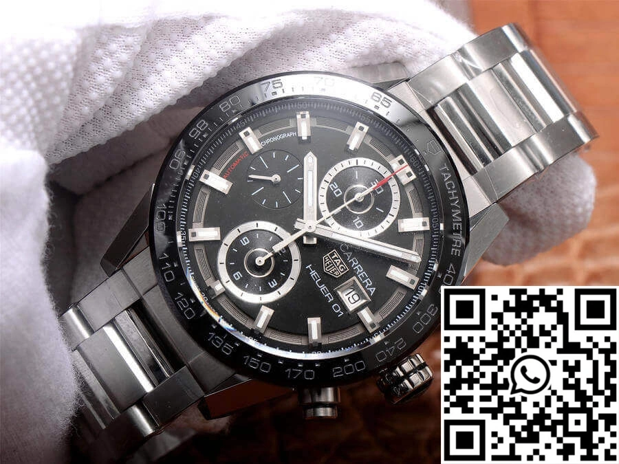 TAG Heuer Carrera CAR201Z.BA0714 XF Factory Black Dial