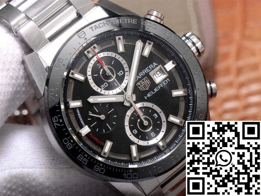 TAG Heuer Carrera CAR201Z.BA0714 XF Factory Black Dial