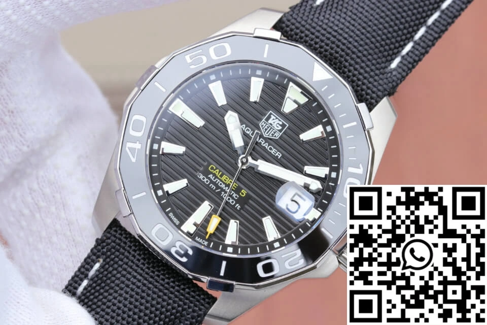 Tag Heuer Aquaracer 300M WAY211A.FC6362 V6 Factory Black Dial