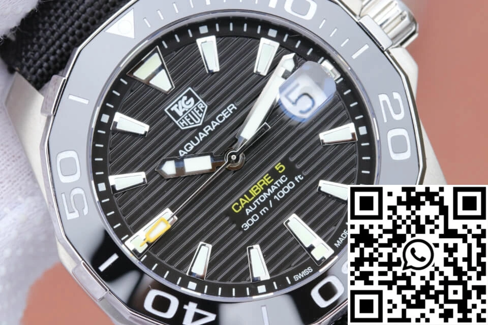 Tag Heuer Aquaracer 300M WAY211A.FC6362 V6 Factory Black Dial