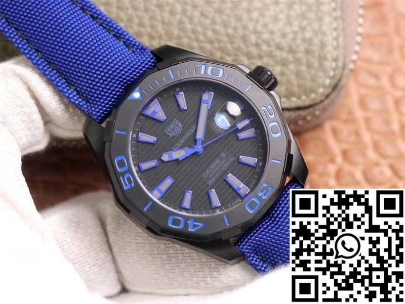 Tag Heuer Aquaracer WAY208C.RHZ4752 V6 Factory Black Dial