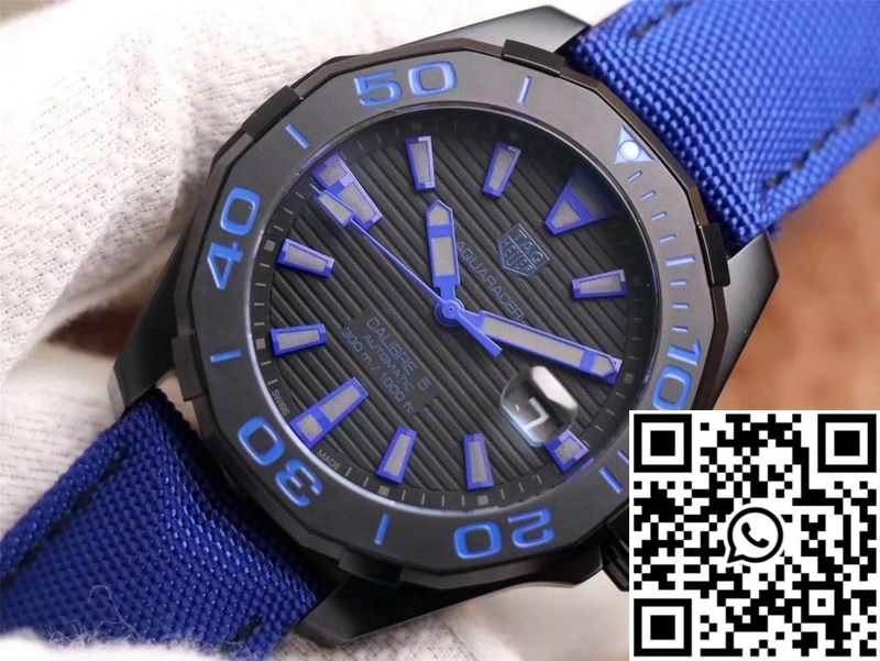 Tag Heuer Aquaracer WAY208C.RHZ4752 V6 Factory Black Dial