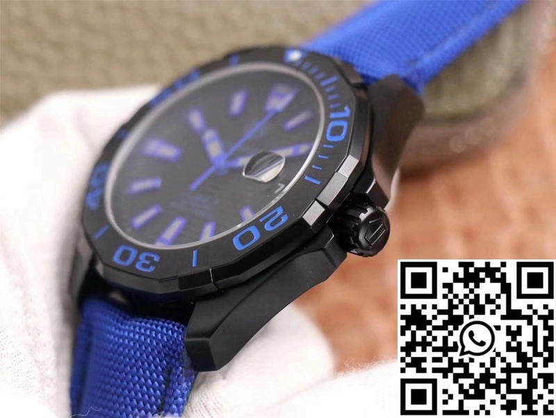 Tag Heuer Aquaracer WAY208C.RHZ4752 V6 Factory Black Dial
