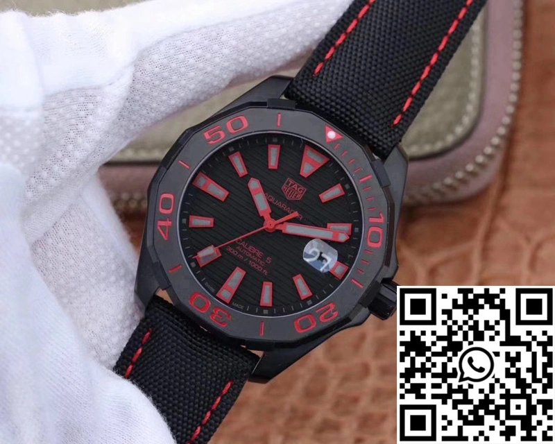 Tag Heuer Aquaracer WAY208C.RHZ4937 V6 Factory Black Dial