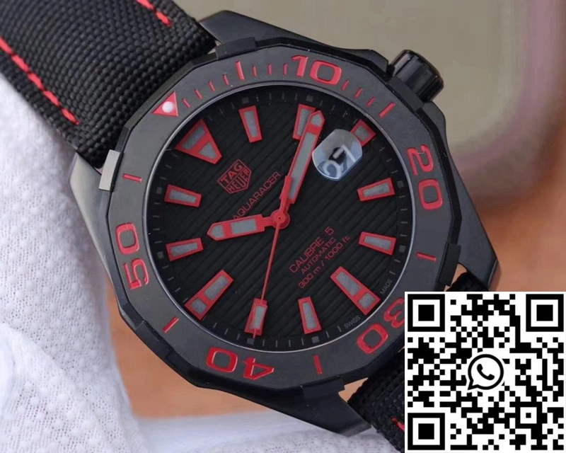 Tag Heuer Aquaracer WAY208C.RHZ4937 V6 Factory Black Dial
