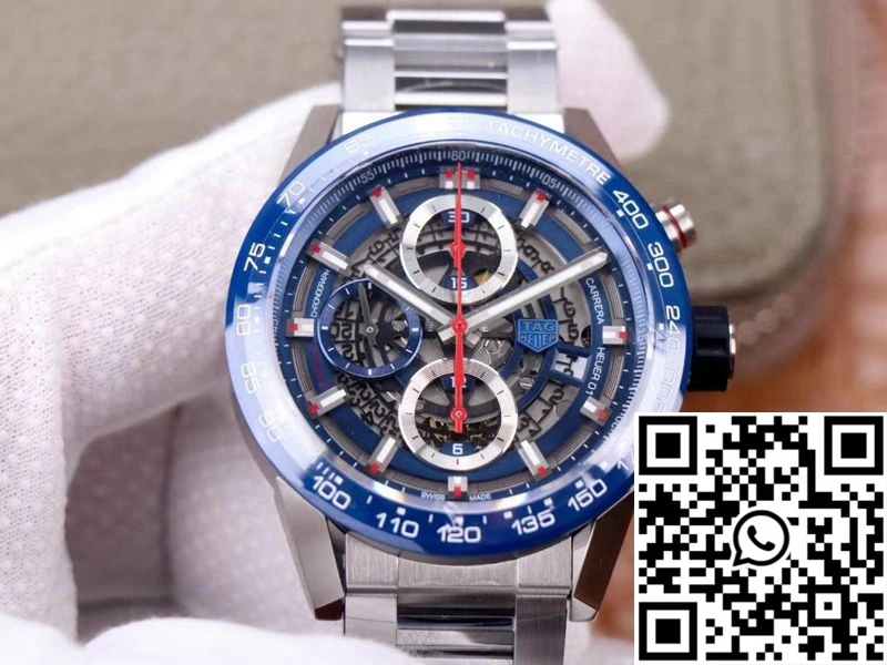 Tag Heuer Carrera Calibre Heuer 01 CAR201T.BA0766 Chronograph XF Factory Blue Dial