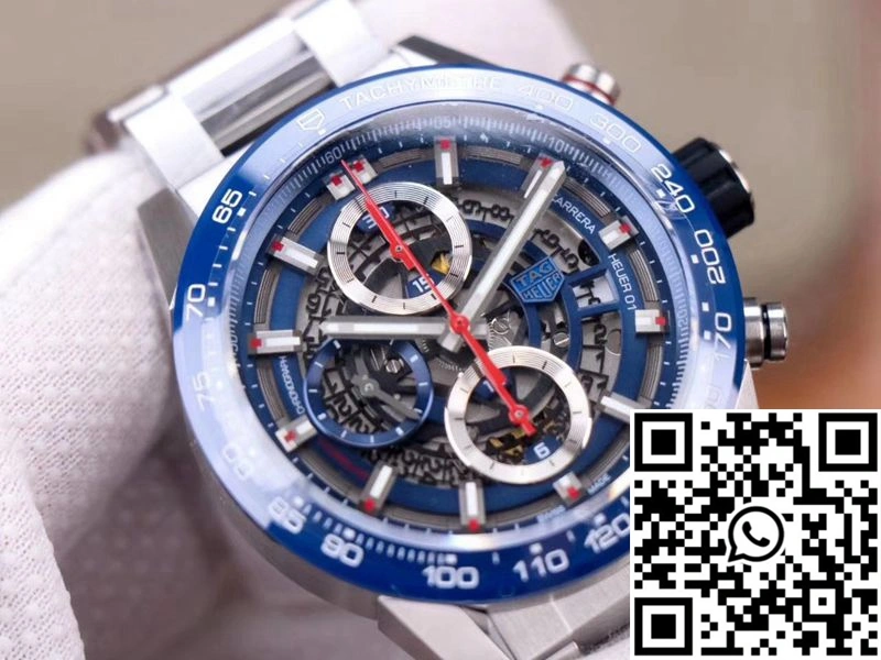 Tag Heuer Carrera Calibre Heuer 01 CAR201T.BA0766 Chronograph XF Factory Blue Dial