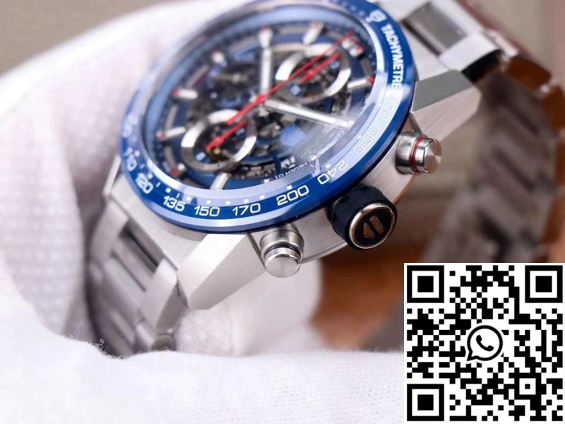 Tag Heuer Carrera Calibre Heuer 01 CAR201T.BA0766 Chronograph XF Factory Blue Dial