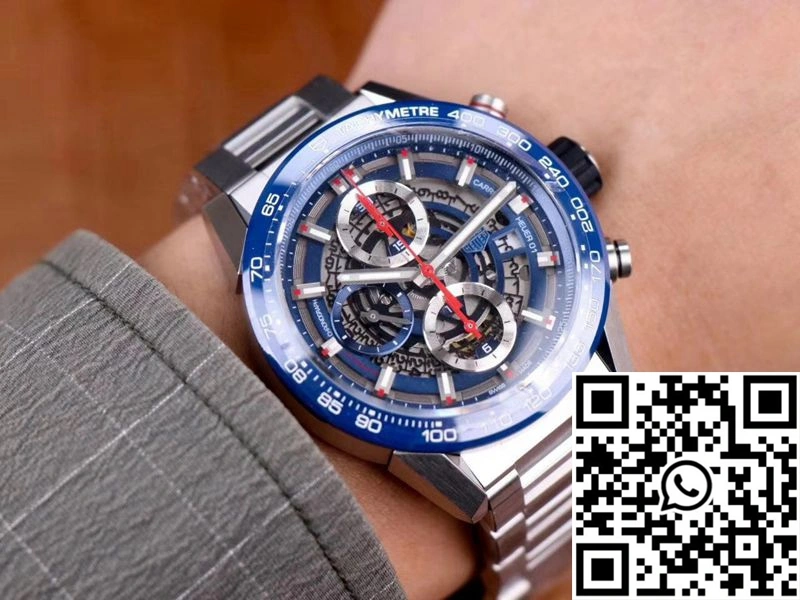 Tag Heuer Carrera Calibre Heuer 01 CAR201T.BA0766 Chronograph XF Factory Blue Dial