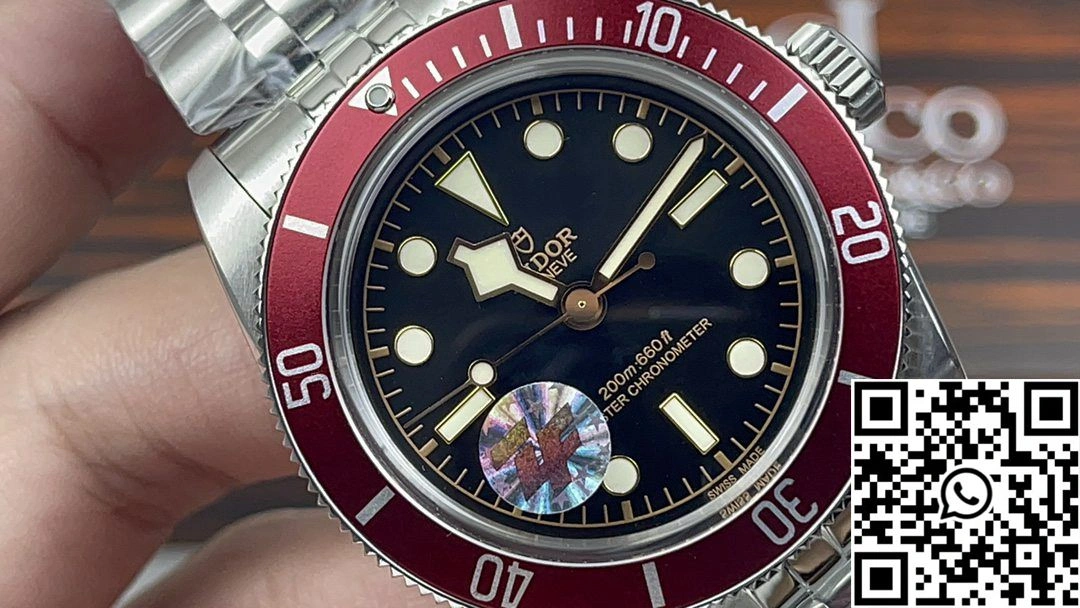 Tudor Heritage Black Bay Red 79230R 2017 ZF Factory Black Dial