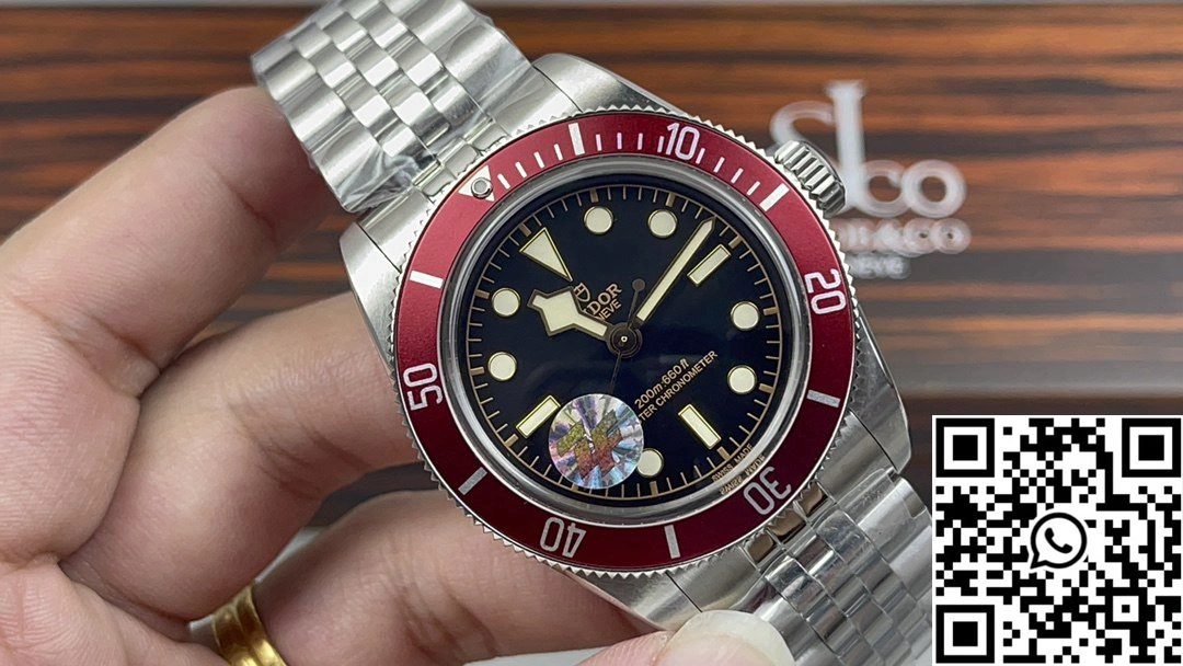 Tudor Heritage Black Bay Red 79230R 2017 ZF Factory Black Dial