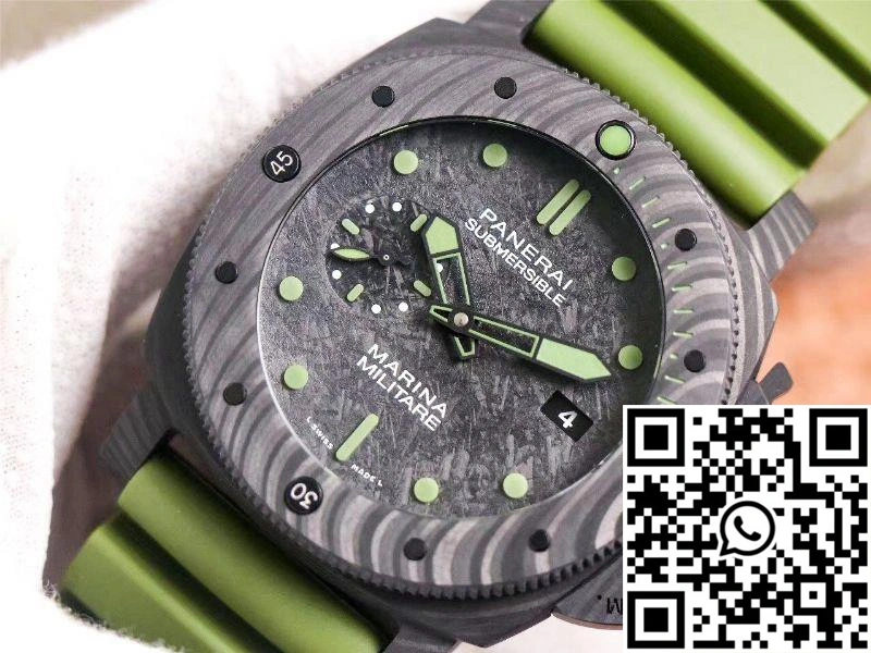 VS Factory Panerai Submersible Marina Militare Carbotech 47MM PAM00961