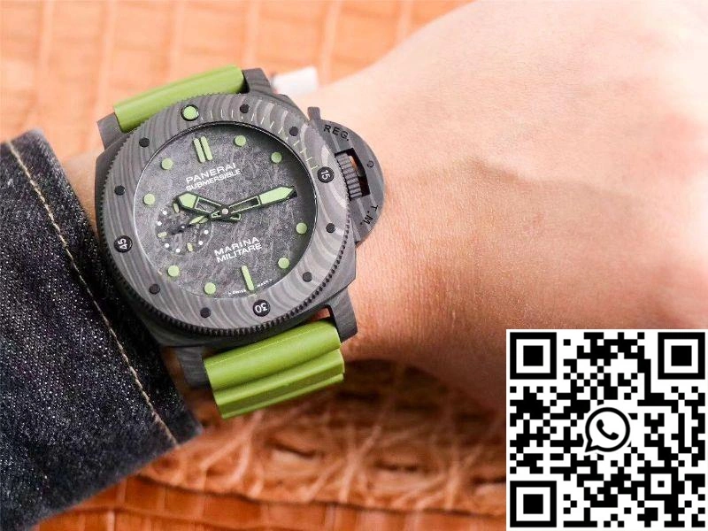 VS Factory Panerai Submersible Marina Militare Carbotech 47MM PAM00961