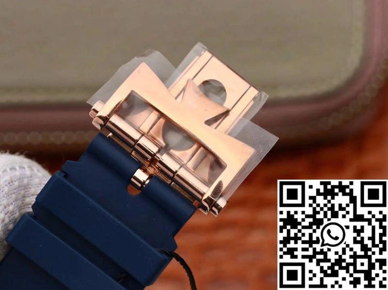 Vacheron Constantin Overseas 44mm TWA Factory 18K Rose Gold Blue Dial