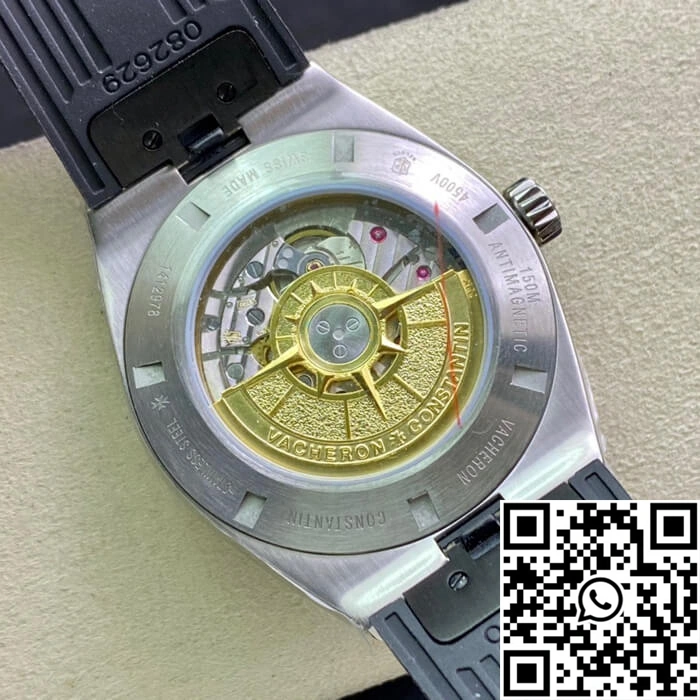Vacheron Constantin Overseas 4500V 8F Factory Black Rubber Strap