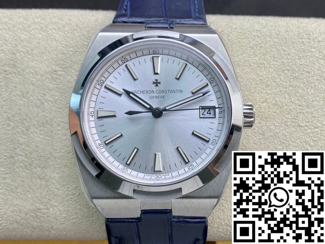 Vacheron Constantin Overseas 4500V 8F Factory Blue Leather Strap