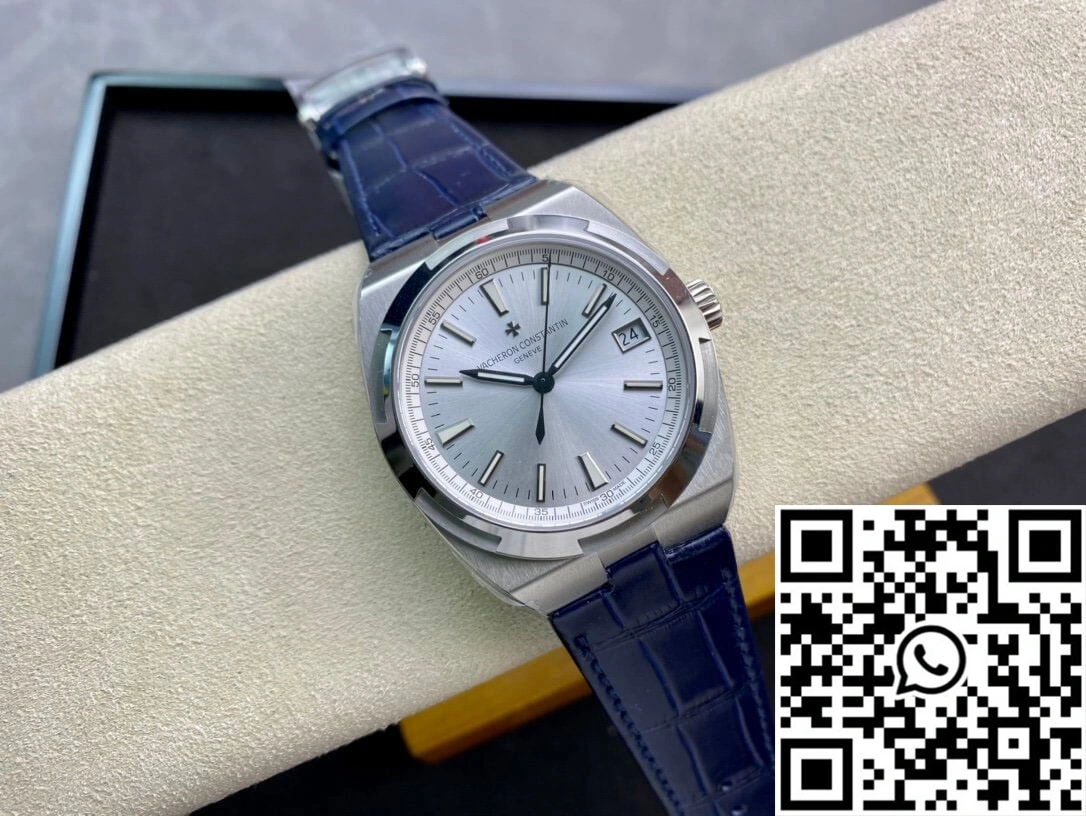Vacheron Constantin Overseas 4500V 8F Factory Blue Leather Strap