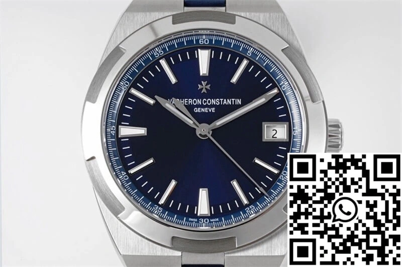Vacheron Constantin Overseas 4500V PPF Factory Blue Rubber Strap