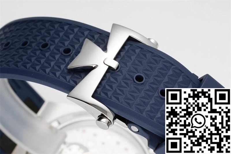 Vacheron Constantin Overseas 4500V PPF Factory Blue Rubber Strap