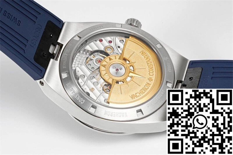 Vacheron Constantin Overseas 4500V PPF Factory Blue Rubber Strap