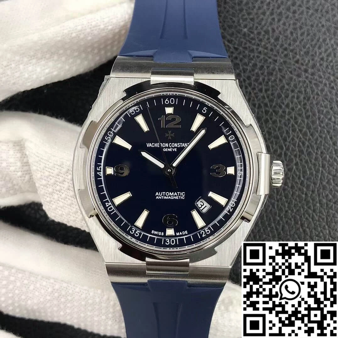 Vacheron Constantin Overseas 47040 8F Factory Blue Rubber Strap
