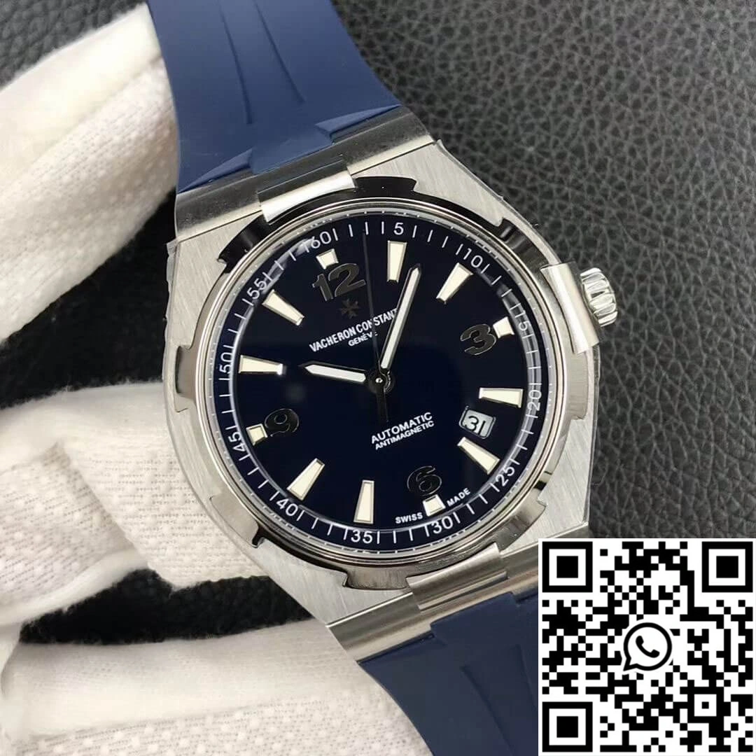 Vacheron Constantin Overseas 47040 8F Factory Blue Rubber Strap