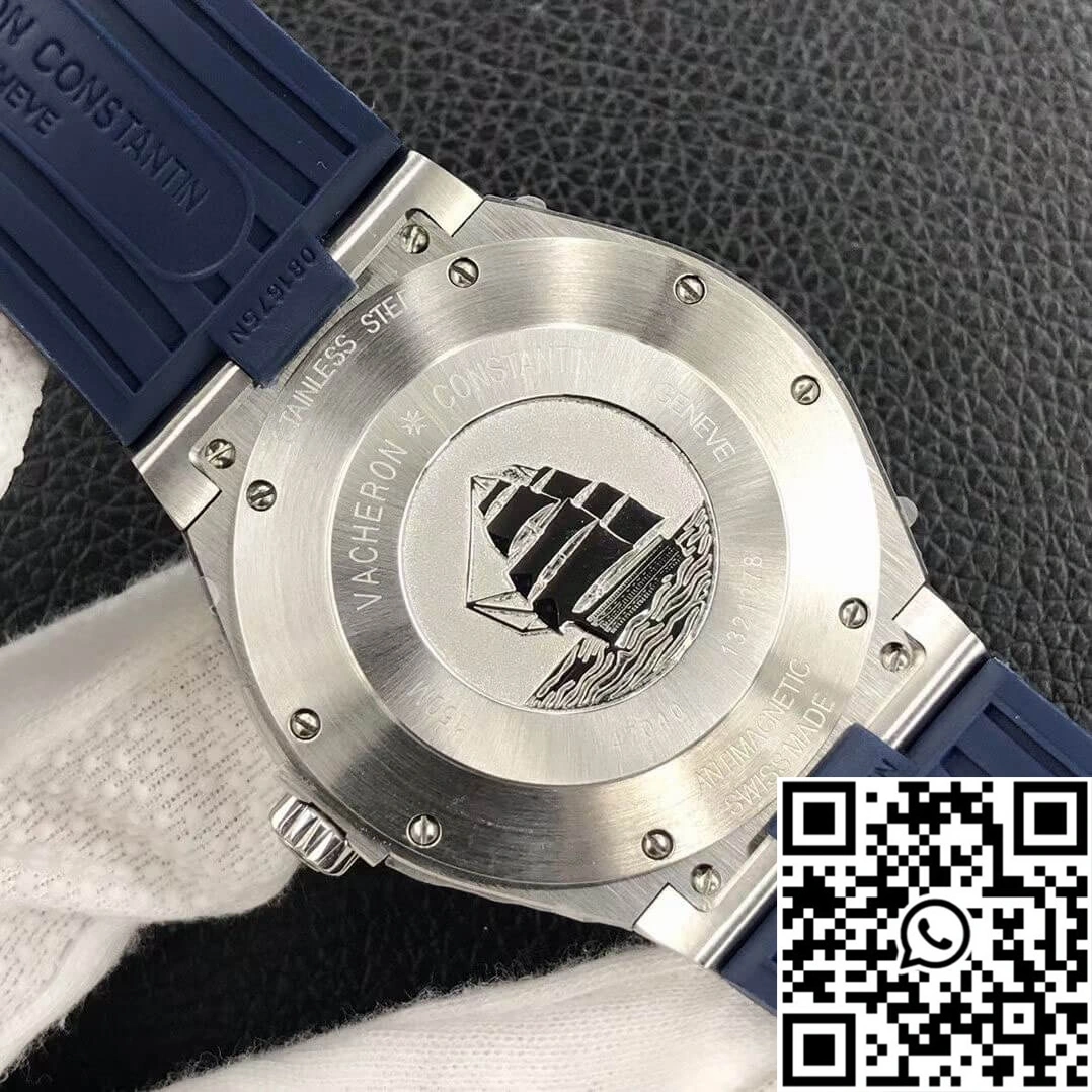 Vacheron Constantin Overseas 47040 8F Factory Blue Rubber Strap