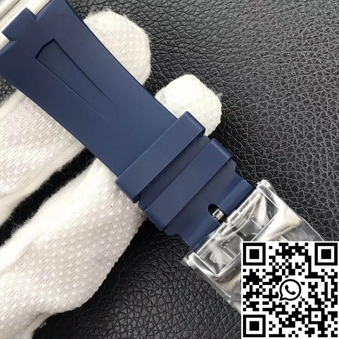 Vacheron Constantin Overseas 47040 8F Factory Blue Rubber Strap