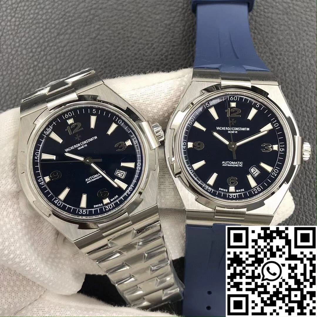 Vacheron Constantin Overseas 47040 8F Factory Blue Rubber Strap