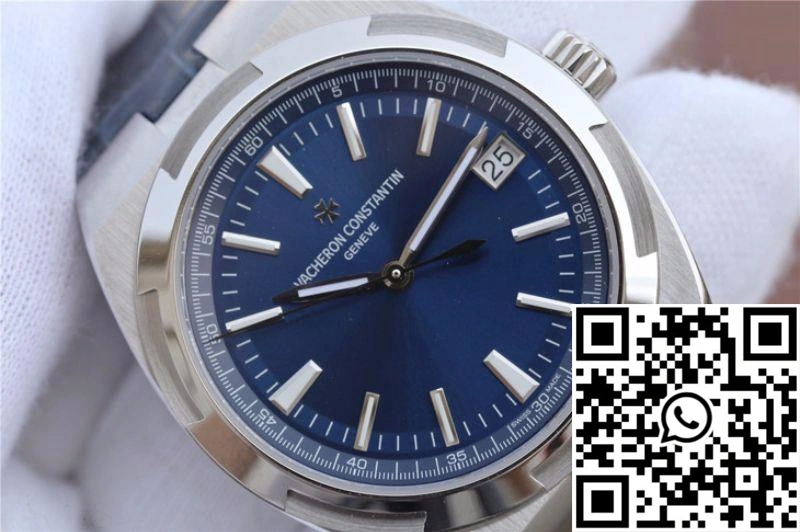 Vacheron Constantin Overseas 47040 JJ Factory Leather Strap Blue Dial