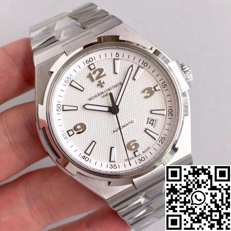 Vacheron Constantin Overseas 47040 Stainless Steel Bracelet JJ Factory White Dial