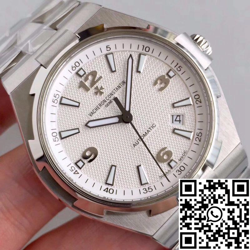 Vacheron Constantin Overseas 47040 Stainless Steel Bracelet JJ Factory White Dial