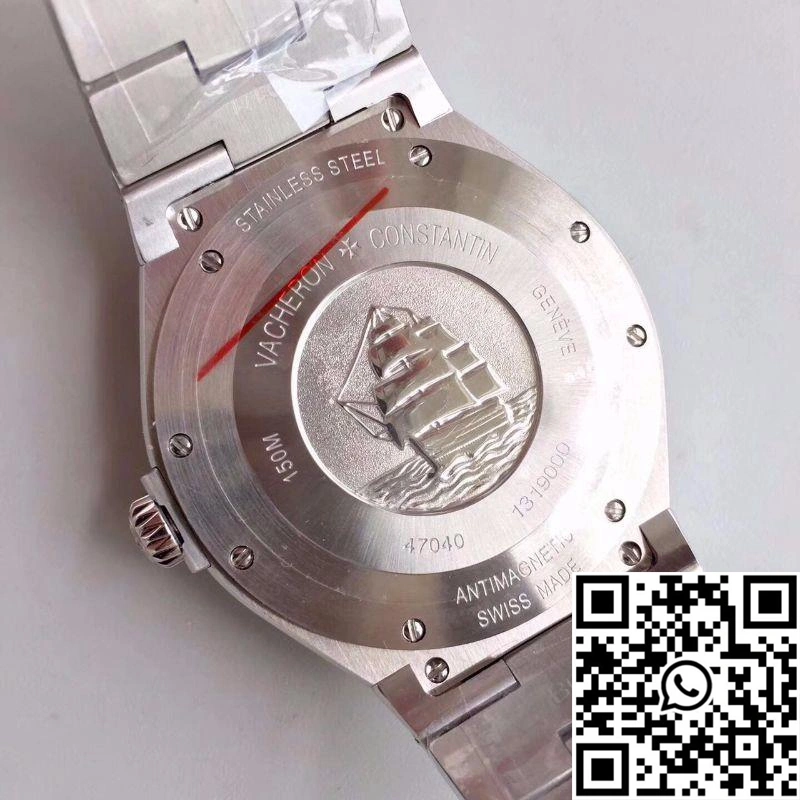Vacheron Constantin Overseas 47040 Stainless Steel Bracelet JJ Factory White Dial
