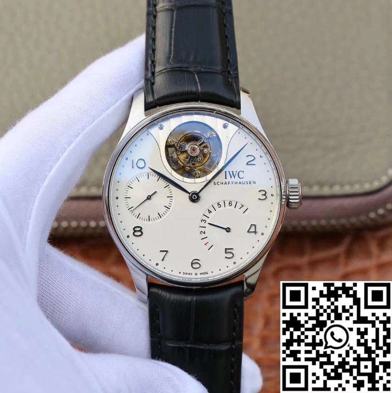 ZF Factory IWC Portuguese Real Tourbillon IW504202 White Dial