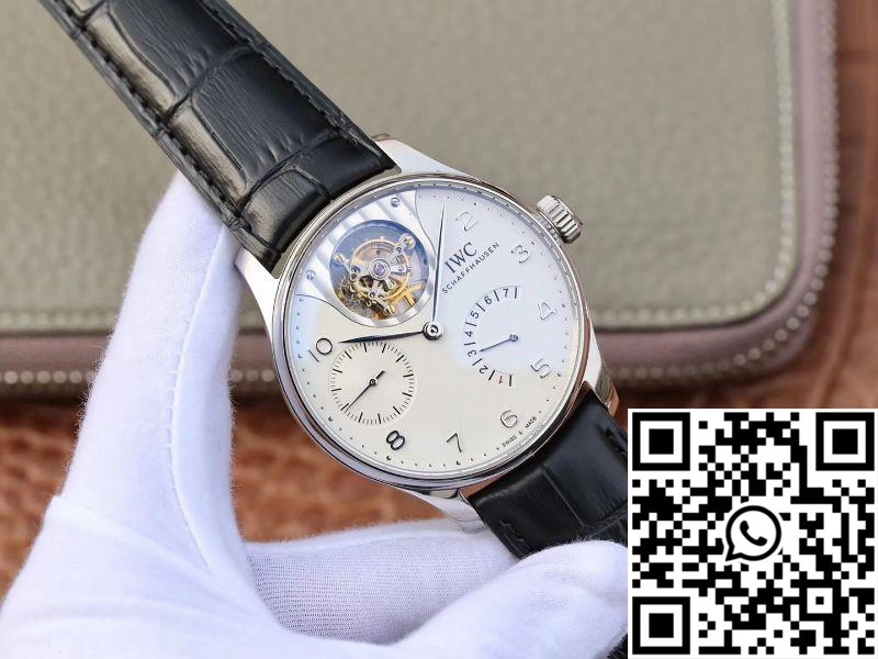ZF Factory IWC Portuguese Real Tourbillon IW504202 White Dial