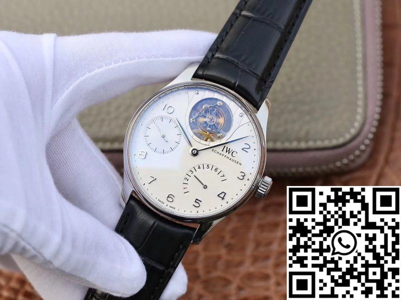 ZF Factory IWC Portuguese Real Tourbillon IW504202 White Dial