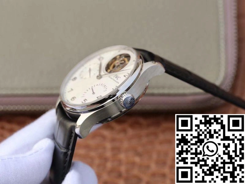 ZF Factory IWC Portuguese Real Tourbillon IW504202 White Dial