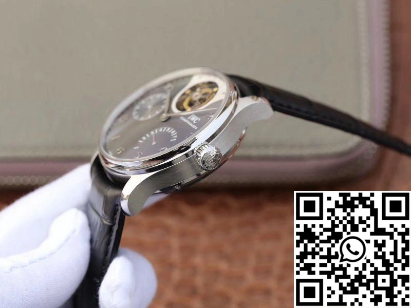ZF Factory IWC Portuguese Tourbillon IW504210 Anthracite Dial