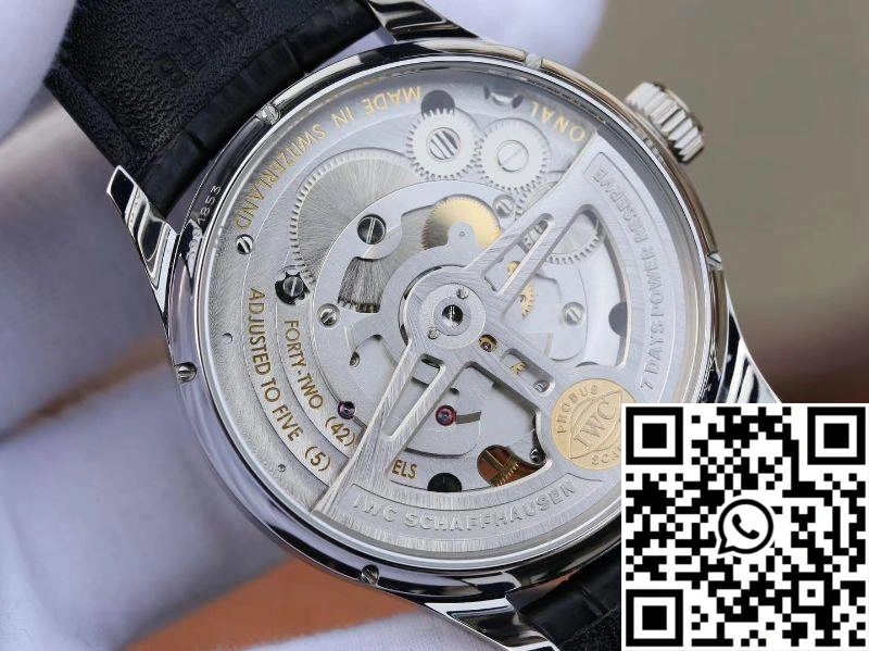 ZF Factory IWC Portuguese Tourbillon IW504210 Anthracite Dial