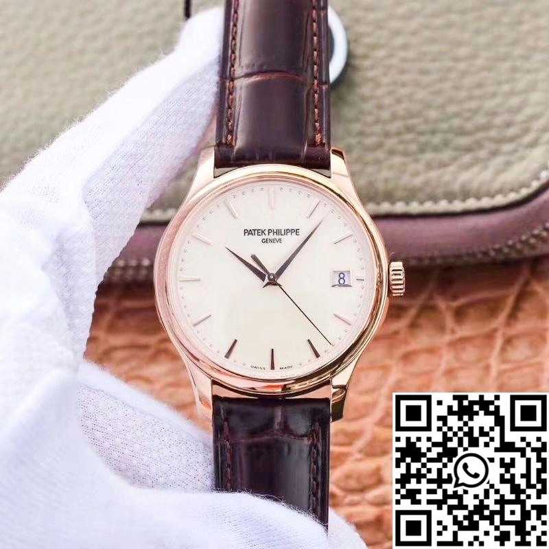 ZF Factory Patek Philippe Calatrava Rose Gold 5227R-001 Flip Back Version