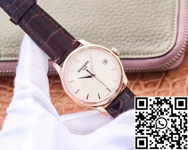 ZF Factory Patek Philippe Calatrava Rose Gold 5227R-001 Flip Back Version