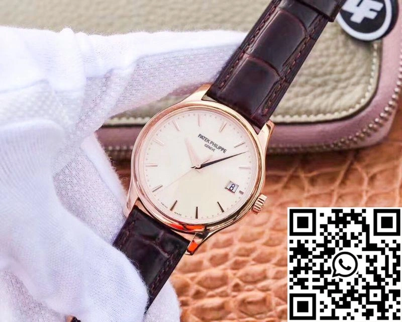 ZF Factory Patek Philippe Calatrava Rose Gold 5227R-001 Flip Back Version