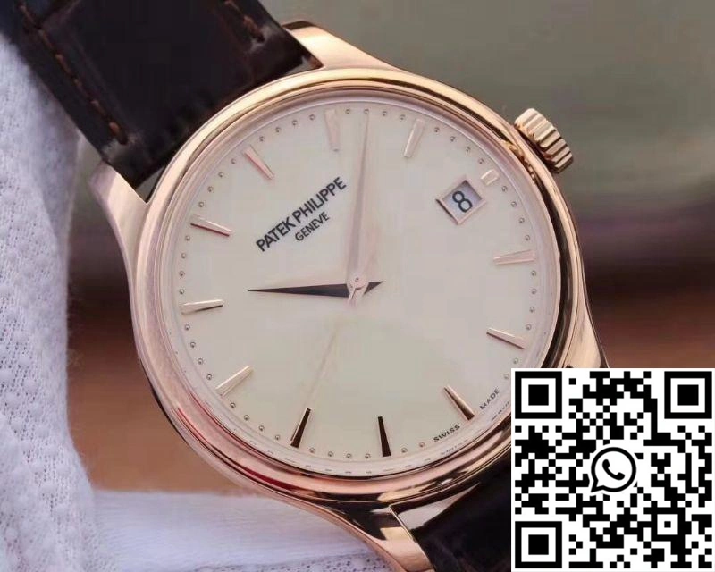 ZF Factory Patek Philippe Calatrava Rose Gold 5227R-001 Flip Back Version