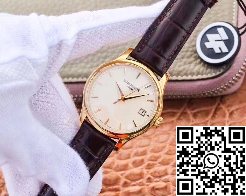 ZF Factory Patek Philippe Calatrava Yellow Gold 5227J-001 Flip Back Version