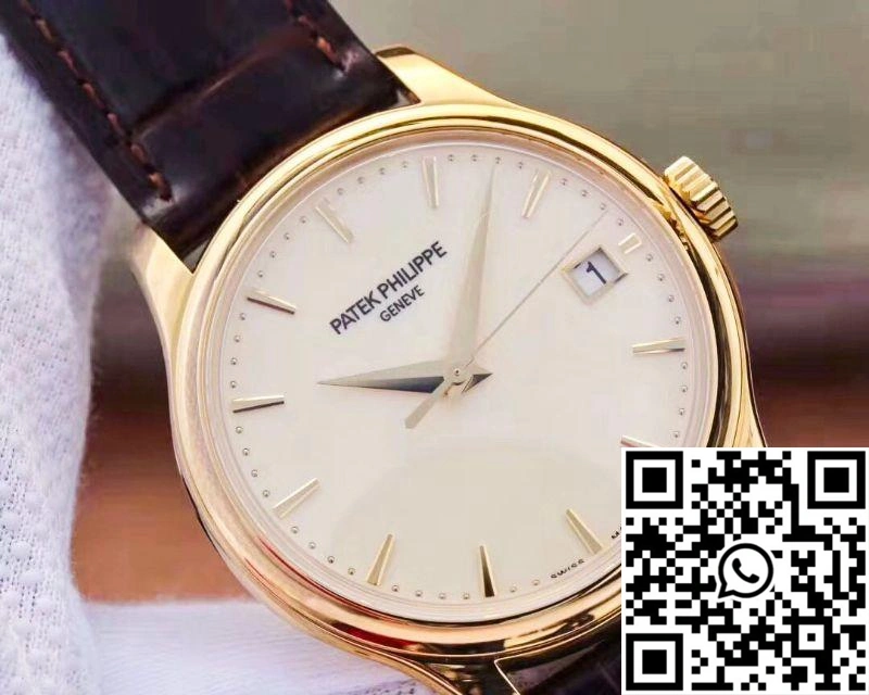 ZF Factory Patek Philippe Calatrava Yellow Gold 5227J-001 Flip Back Version