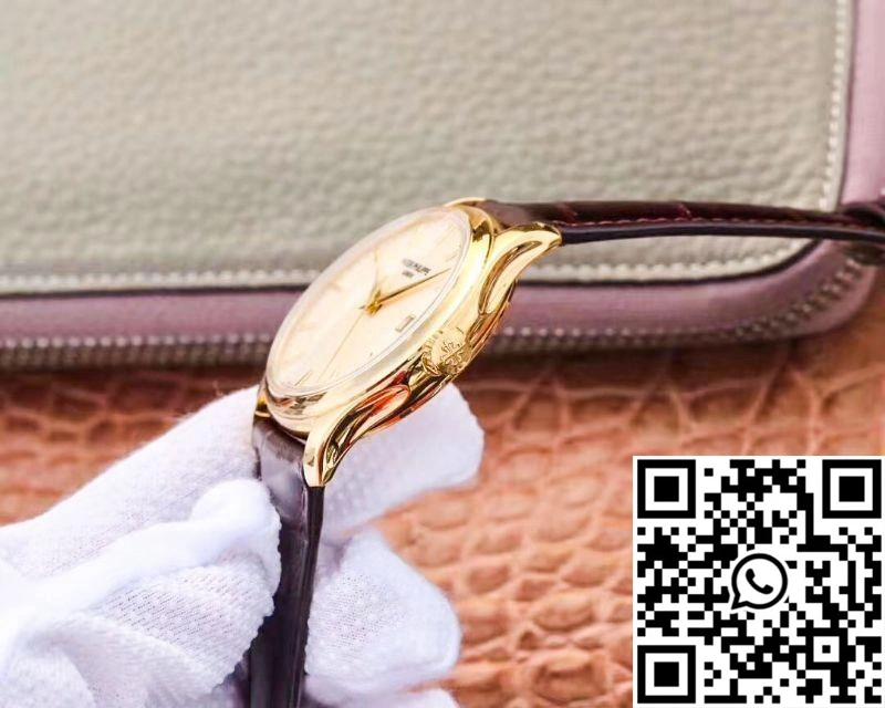 ZF Factory Patek Philippe Calatrava Yellow Gold 5227J-001 Flip Back Version