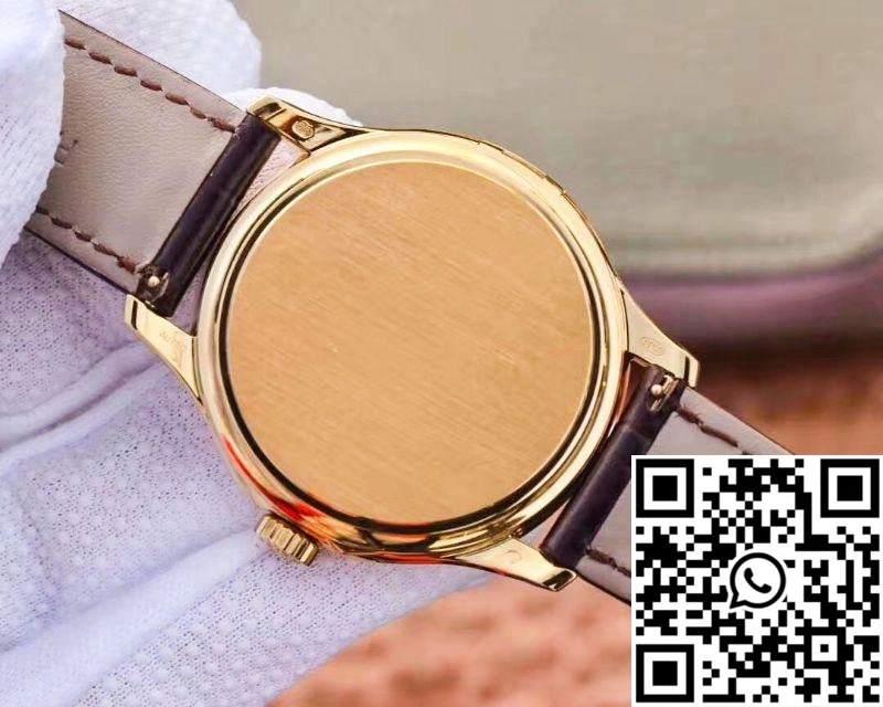 ZF Factory Patek Philippe Calatrava Yellow Gold 5227J-001 Flip Back Version